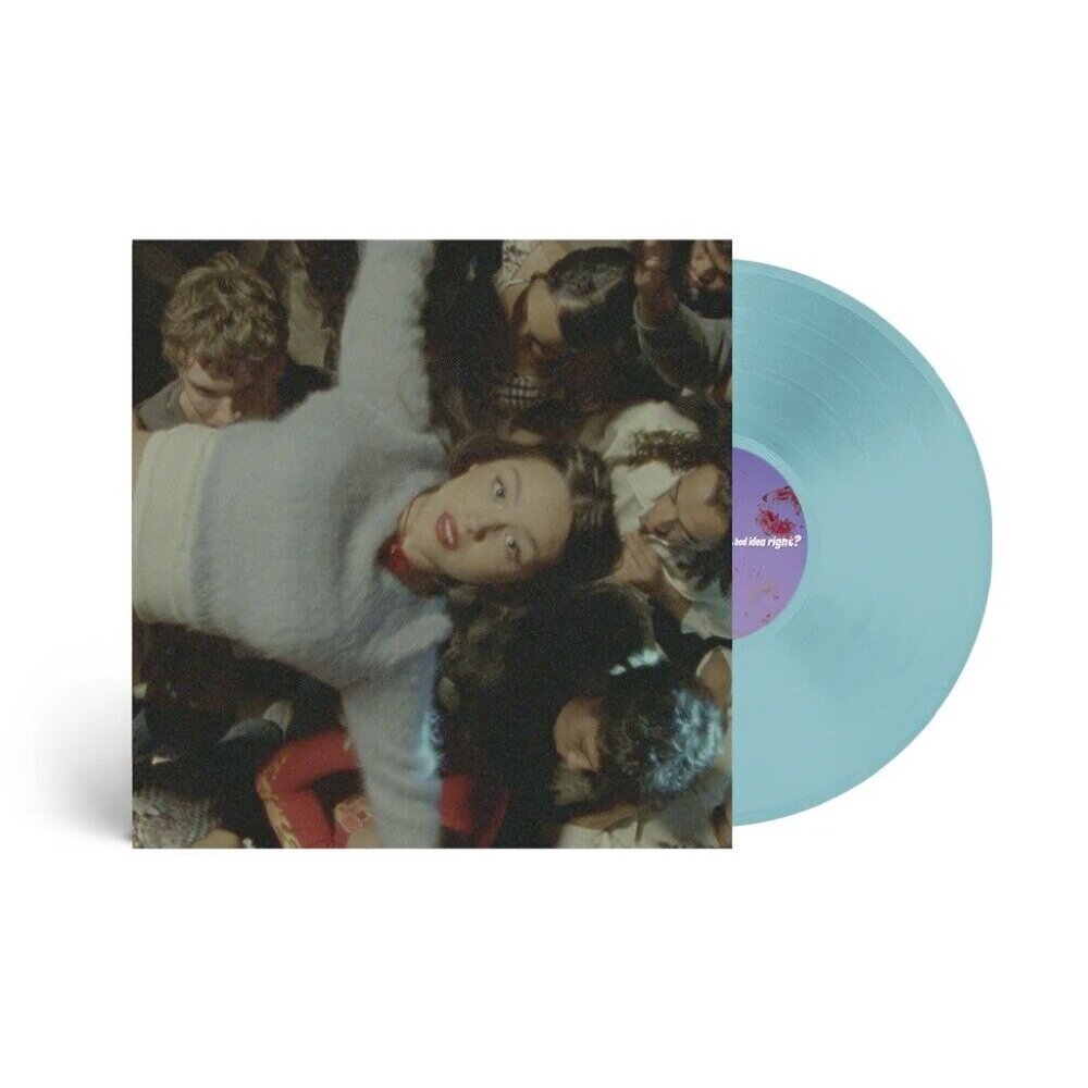 Olivia Rodrigo - Bad Idea Right? Blue Colored 7" Vinyl Single